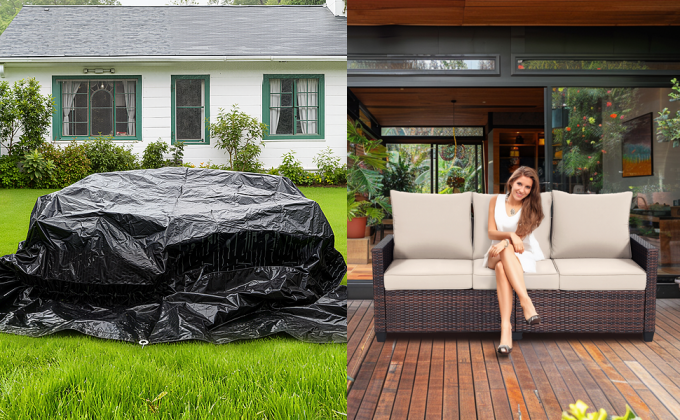 Manufacturer PE Tarpaulin Cover Waterproof Outdoor Plastic Fish Pond Fabric Hay Cover Plain PE Tarpaulin For Car Use Heavy Duty Tarp 8x10FT,5 Mil-Multipurpose Waterproof Poly Tarpaulin with Reinforced 2