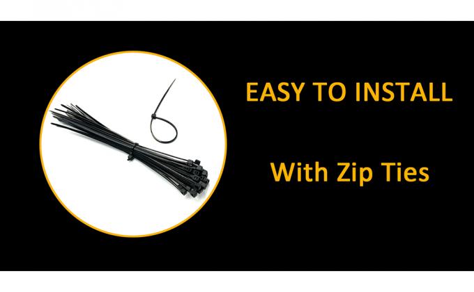 Chicken Wire Fencing Mesh Plastic With Zip Ties, 1.3×10FT Garden Netting For Moss Poles, Plastic Chicken Wire For Poultry Rabbit Fencing,Crafts,DIY - Black 1