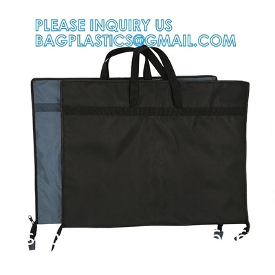 Carry On Garment Bag For Business Travel Canvas Leather Men Suit Cover, Non Woven Dust Cover Bags