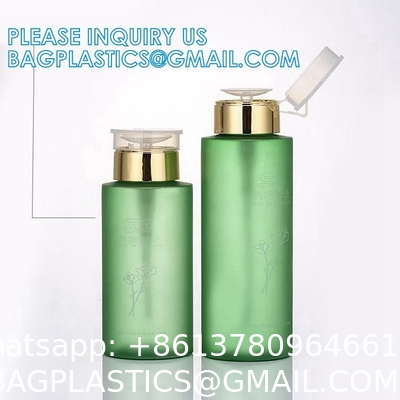 Makeup Remover Bottle Cosmetic Packaging Nail Polish Sand Blast Atomizer Oil Pump Dispenser Plastic Bottle