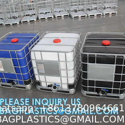 IBC 1000 Liter Storage Container Chemical Dosing Tank For Water Treatment, Horizontal Tanks, Biogas Septic Tank