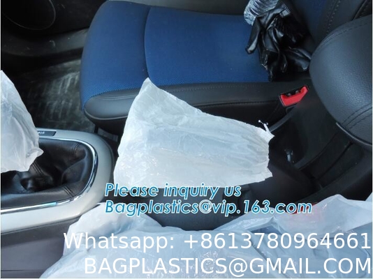 Disposable Seat Covers, Car Universal Plastic Seat Covers for Airplane Seats, Salon Chairs, Restaurant Seats