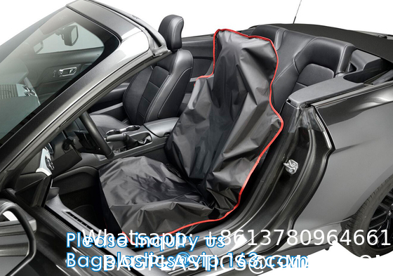 Polyester Durable Nylon Van Vehicle Waterproof Car Seat Cover Protector, Front Seat Cover for Universal Car Seat