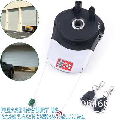 Roller Shutter Door Accessories, Iron Spring Box Roller Shutter Spring Box, Door Opener Motor with 2 Remote