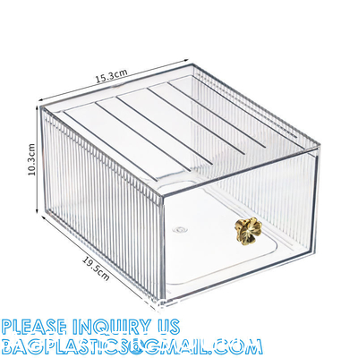 Cosmetic Storage Box Makeup Storage Container Organiser, Skincare Makeup Organizer, Brush Holder, Vanity Shelf