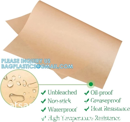 Unbleached Deli Wax Paper Sheets For Food, Basket Liners Food Picnic Paper Sheets Greaseproof Deli Wrapping