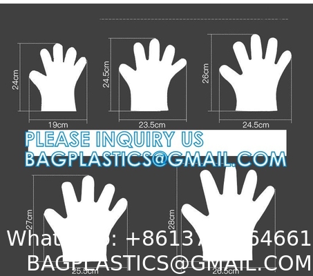 2pcs Per Pack Folded Gloves Biodegradable Gloves Disposable Food Grade Gloves Eat Lobste For Resraurent Bar Hair Dying