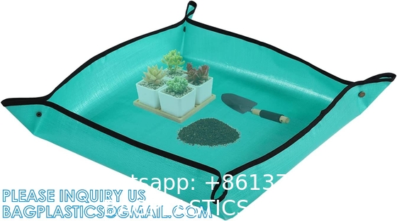 Waterproof Indoor Outdoor Plant Repotting Mat Transplanting Indoor Succulent Potting Mat Portable Gardening Mat