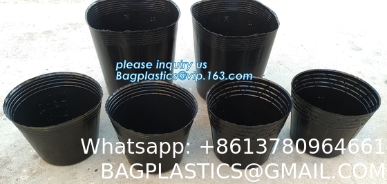 Flowerpot Lining Bags, Plastic Flower Pot Liners, Baskets & Pot Liners, Round Plastic Polyethylene Recycled Pot