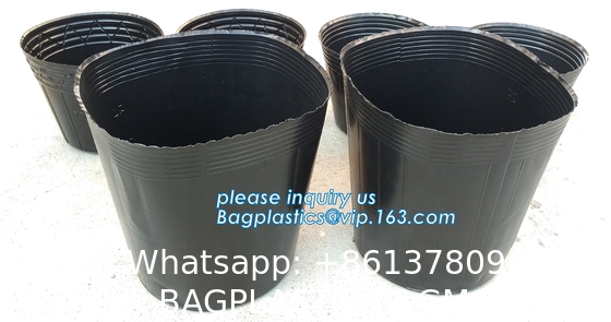 Flowerpot Lining Bags, Plastic Flower Pot Liners, Baskets & Pot Liners, Round Plastic Polyethylene Recycled Pot
