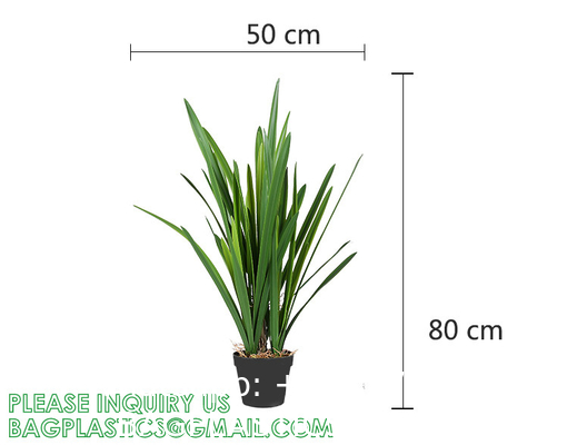 Artificial Plants 6 Pack Onion Tall Grass Greenery, Faux Fake Grass Shrubs Plant Flowers Wheat Grass for House Home