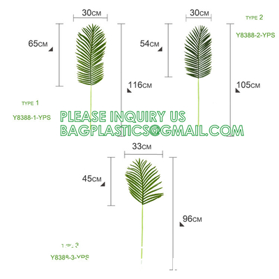 Kinds Artificial Palm Leaves Tropical Fake Leaves, Monstera Leaf Faux Leaves Party Table Decoration Wedding Birthday