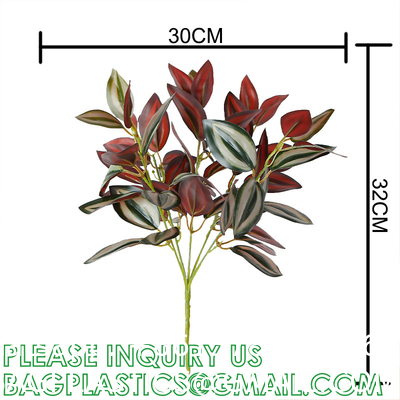 Kinds Artificial Palm Leaves Tropical Fake Leaves, Monstera Leaf Faux Leaves Party Table Decoration Wedding Birthday