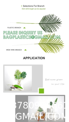 Kinds Artificial Palm Leaves Tropical Fake Leaves, Monstera Leaf Faux Leaves Party Table Decoration Wedding Birthday