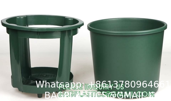 29cm Potato Planting Pot Nursery Pot For Ginger Peanut Potato Custom 5 7 10 Gallon With Window Open