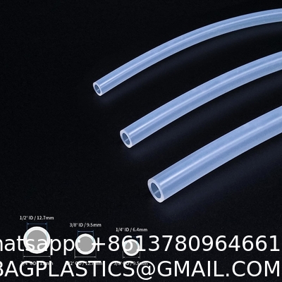 Silicone Tubing, 20 FT Food Grade Water Hose Silicone Tube, Soft Clear Aquarium Safe Silicone Tubing High Temperatur