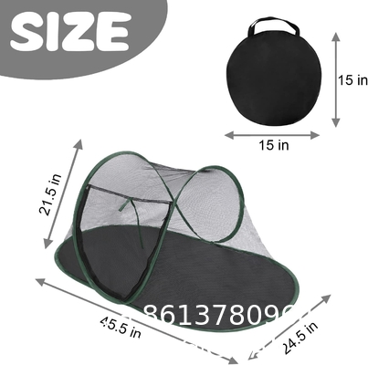 Tent Outdoor, Pet Enclosure Tent Suitable for Cats and Small Animals, Indoor Playpen Portable Exercise Tent with Car
