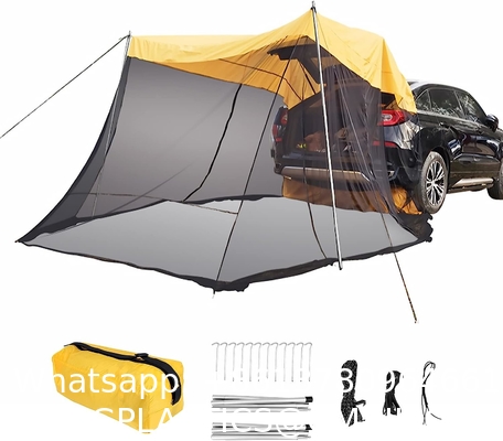 SUV Car Tent, Tailgate Shade Awning Tent for Camping, Vehicle SUV Tent Car Camping Tents for Outdoor Travel