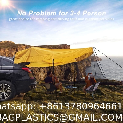 SUV Car Tent, Tailgate Shade Awning Tent for Camping, Vehicle SUV Tent Car Camping Tents for Outdoor Travel