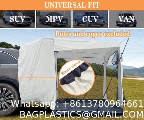 SUV Car Tent, Tailgate Shade Awning Tent for Camping, Vehicle SUV Tent Car Camping Tents for Outdoor Travel