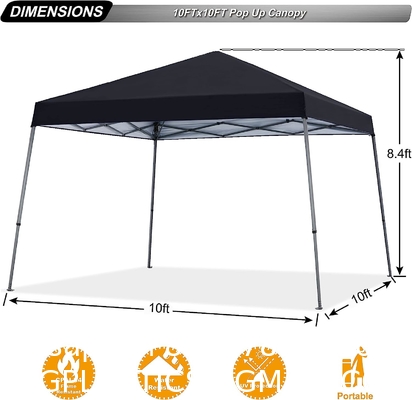 Show Canopy Tent, Stable Pop up Outdoor Canopy Tent, Gazebo Tent with Mosquito Netting Outdoor Canopy Shelter