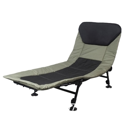 Portable Folding Camping Cot, Adjustable 4-Position Adults Reclining Chairs Mattress,Outdoor Patio Folding Lounge