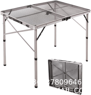 Outdoor Spliced Camping Folding Table, Outdoor Table, Card Table, Portable Grill Table, Adjustable Heights