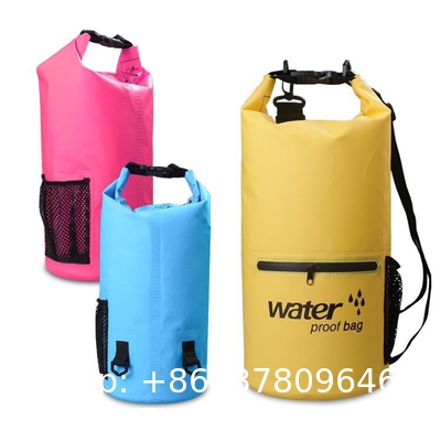 Personzliaed Logo Waterproof Dry Bag PVC Backpack Ocean Pack, Kayaking Boating Canoeing Swimming Hiking Camping