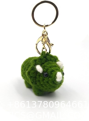 Crochet Plush Keychain - Keychain Accessory Handmade Bag Charm Key Chain Car Keyring Charm Handbag Bag Purse Pendant