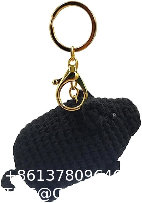 Crochet Plush Keychain - Keychain Accessory Handmade Bag Charm Key Chain Car Keyring Charm Handbag Bag Purse Pendant