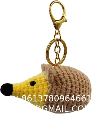 Crochet Plush Keychain - Keychain Accessory Handmade Bag Charm Key Chain Car Keyring Charm Handbag Bag Purse Pendant