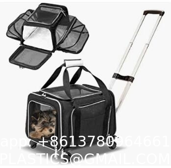 Cat/Dog/Pet/Puppy Carrier,Top Load Pets Travel Carriers for Cats Dogs with Shoulder Strap & Removable Mat,Mesh Cat