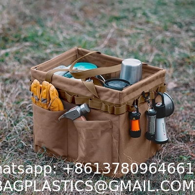 Outdoor Tactical Storage Bag, Tactical Utility Tote Bag For Outdoor Camping, Picnic Storage Bag With Handles Outdoor