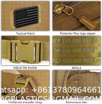 Tactical Military Army Backpack, Tactical Hiking Daypack 70-85L Military MOLLE Assault Backpack Army Traveling Campi