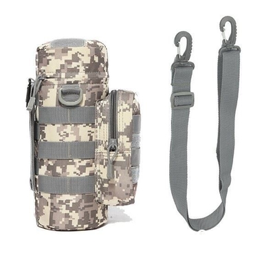 Tactical Molle Water Pouch, Tactical Bottle Holder Military Water Bottle Bag Hydration Carrier H20 Pouch Kettle Pouch