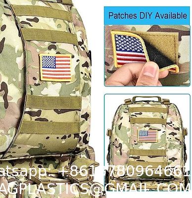 Hiking Waterproof Army Waist Rucksack, ornaments Pack Army Survival Combat Rucksack Backpack