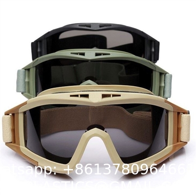 Tactical Airsoft Goggles Anti Fog Military Glasses, Ballistic Safety Goggles For Shooting Hunting