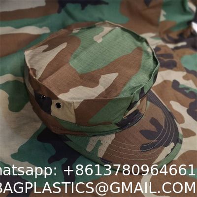 Octagonal ornaments Camouflage Cap Sun Hat ornaments Army Hat Woodland Camo Outdoor Tactical Octagonal Cap Fishing Hik