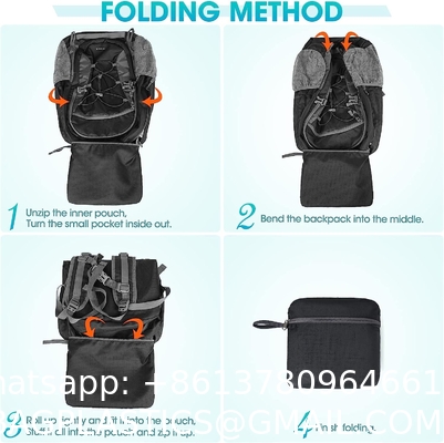 Hiking Backpack 40L Waterproof Camping Backpack Lightweight Packable Backpack for Women Men Outdoor Travel Daypack