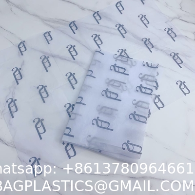 Eco Friendly Wholesale Packaging Custom Logo Printed Colored Flower Wrapping Paper 17gms Gift Tissue Paper
