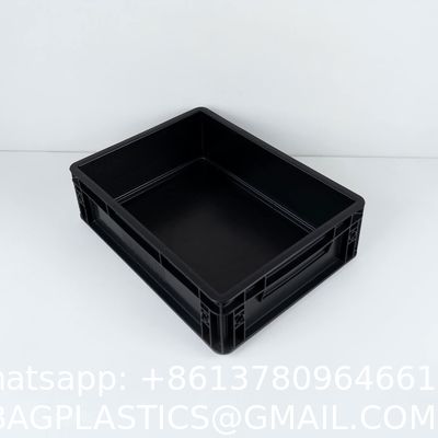 Heavy Duty Durable Solid Box Crate Stackable Plastic Logistic Crate Euro Storage Box Euro Standard Transport Use Plastic Logistics Box | Stackable Solid Crate For Heavy Load Applications
