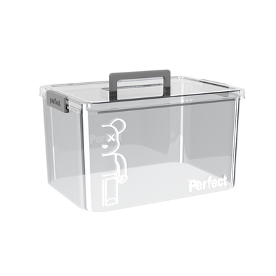 Clear Plastic Storage Bins – Pantry Organizers & Storage Containers, Cabinet Organizer - Home Organization Must Haves For Kitchen, Laundry Room, Office, Closet, Garage & Freezer
