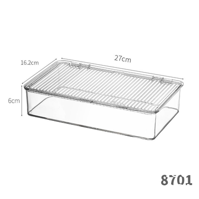 Stackable Storage Drawers,Acrylic Bathroom Makeup Organizer,Plastic Storage Bins For Vanity, Undersink, Kitchen Cabinets, Pantry, Home Organization