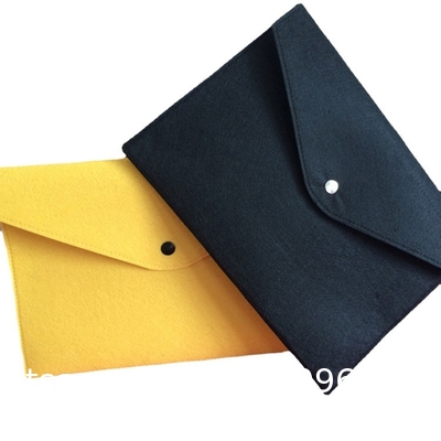 File Folders- Felt Folder Expanding File Folder Paper Envelope A4 Folders With Lanyard Felt file bag simple office data file bag storage bag storage bag student stationery bag folder