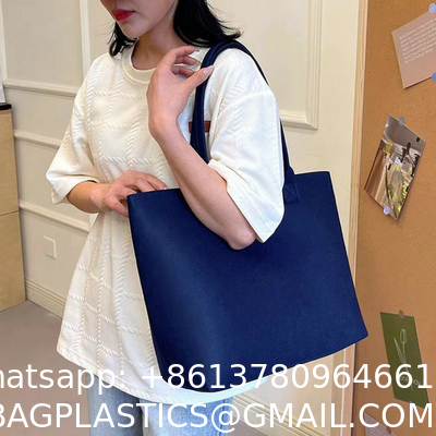 Wholesale Fashion Felt Handbags Custom Logo Colorful Felt Shopping Gift Bag Felt Tote Bag Custom Logo Eco-Friendly Casual Large Capacity Felt Tote Women Felt Bag Handbags Wool Felt Shopping Bag