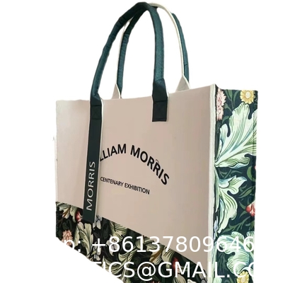 Leisure Commuting Tote Felt Bag Is A Must-Have For Going Out And Can Be Customized In Color And Size Reusable Felt Shopping Bag Gift Eco Promotion Custom Cotton Canvas Tote Bag with logo