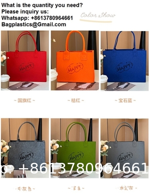 New Style Fashion Canvas Tote Bag With Long Rope Handle Colorful Laminated Cotton Magnetic Buckle Patterned Letters Tote Bag Letter Pattern Direct From Manufacturer Wholesale