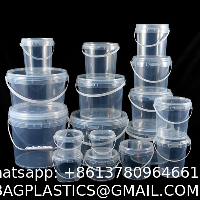 Pail With Handle, Plastic Cup, Plastic Bowl, Plastic Container, Plastic Pail, Plastic Container, Deli Container, Paint Pail