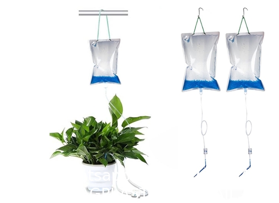 Self Watering System For Plants While Away On Vacation, Plant IV Water Bag, Indoor Plant Watering System Device, 30 Days Automatic Plant Waterer Drip Irrigation Kit For Potted Plants
