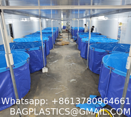 7000 Liters Diameter 3m X Height 1m Square/Round Fish Pond 1800 Gallon Foldable Plastic Tank Swimming Pool For Promotion